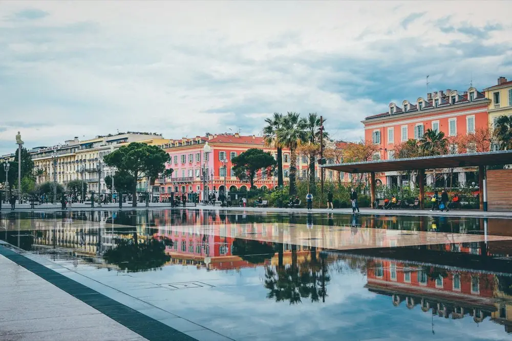 Place Masséna à Nice — transfert privé depuis l'aéroport de Nice